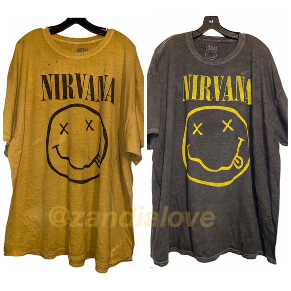 Urban Outfitters Tops - NEW UO Nirvana Destroyed T-Shirt Dress one size